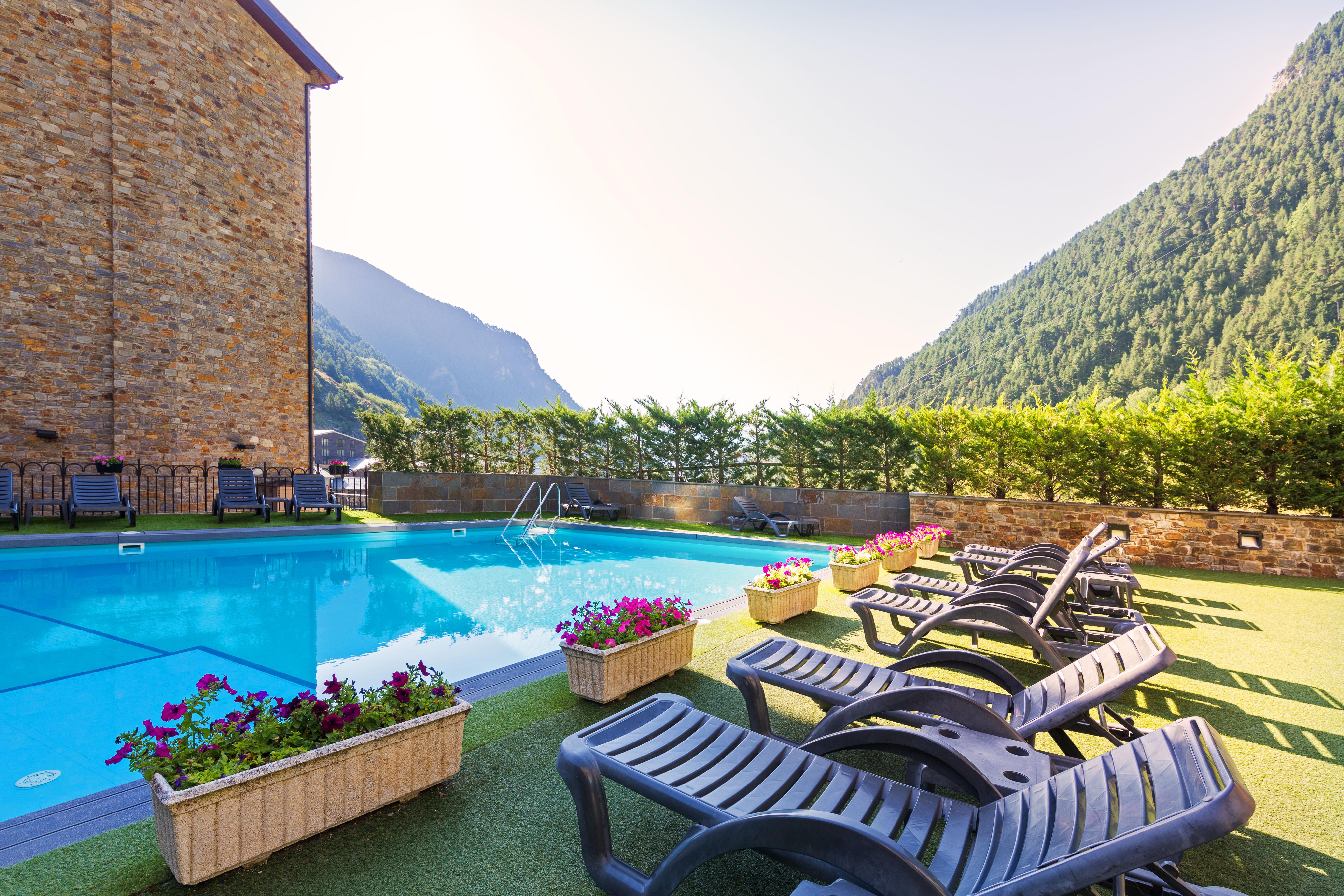 Hotel Princesa Parc Excellence Arinsal Exterior foto The swimming pool at the Hotel